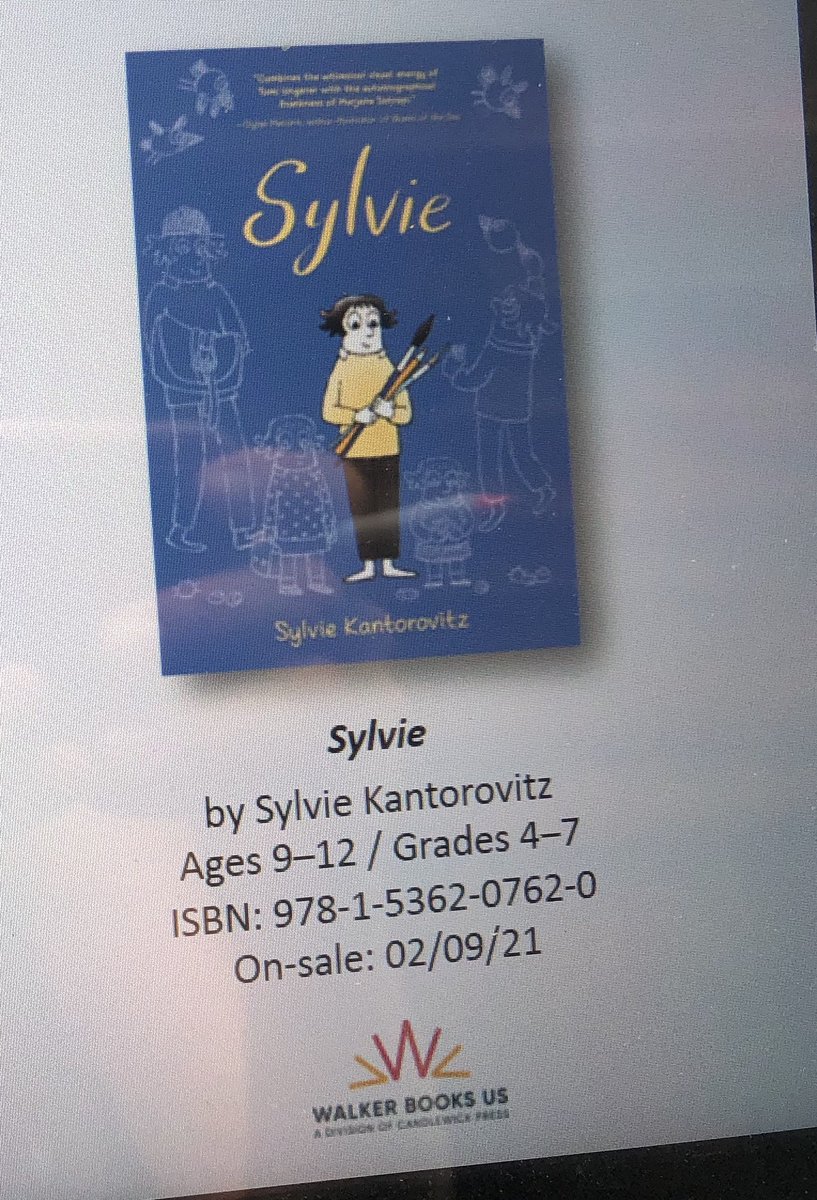 staceybethr's tweet photo. Woohoo! Albany local author/illustrator @SylvieKant has a new memoir out next year! @CandlewickClass #candlewickpreview February Book birthday in Castleton, Sylvie! 🎂 @sljournal https://t.co/XvTDcWclTe