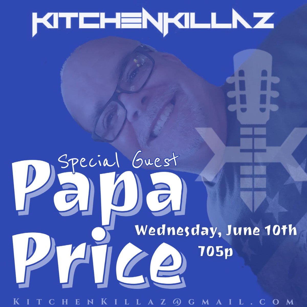 KitchenKillaz's tweet photo. Oh, Papa Price on the show tonight #LiveAt705 @Orlando_Sexton! #Orlando #indiemusic #SmallStreamersConnect #HumpDaaaaaayyyy #Goodtimes https://t.co/YDxFoaKdGe