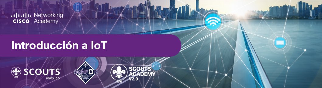 scoutsacademy's tweet photo. 🔊¡Inscríbete #GRATIS! 👨‍🏫El curso “Introducción a Internet de las Cosas” presenta a los estudiantes las tecnologías 📲 y las oportunidades laborales y sociales creadas por la cantidad creciente de conexiones  @scoutsdemexico 
🏃‍♂️Link de inscripción: https://t.co/xN4vr2WocH https://t.co/R5798MZMgQ