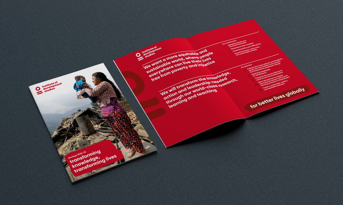 designcultureuk's tweet photo. Great to see @IDS_UK launch its 2020-25 Strategy today. We're proud to have worked on delivering its new brand, also launched today.
Transforming Knowledge, Transforming Lives – IDS Strategy 2020–25
https://t.co/KGYFlJ7p6s
#whatisdevelopment #globadevtrends #globaldev https://t.co/hwVuyc9Yuk