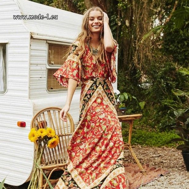 boho vintage kleid