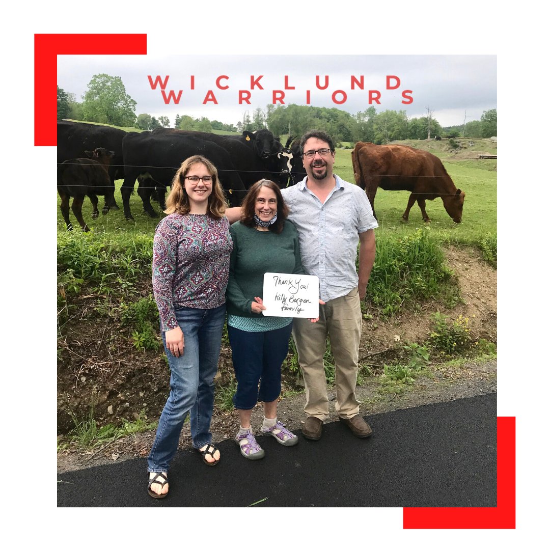 wicklundwarrior's tweet photo. Warrior Wed!  On the road again... this time we got to visit the Margie and the Davis family to drop off another Price Chopper gift card. Thank you to the Bergen Family for their donation that made this possible. #518givesback #CRComeback #bloodcancer #albany https://t.co/xo6YepmYnA