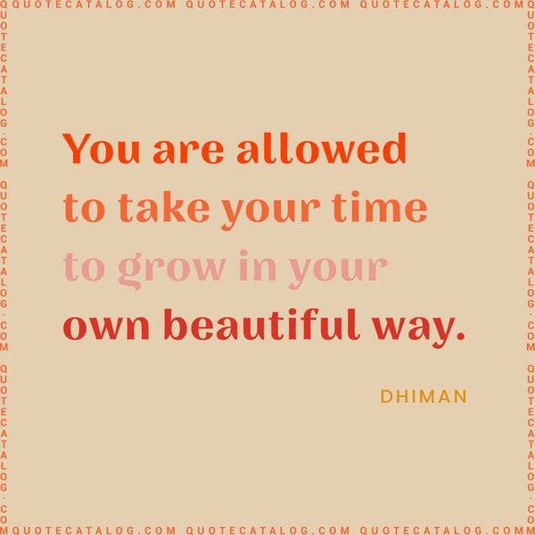 Take your time. 💫