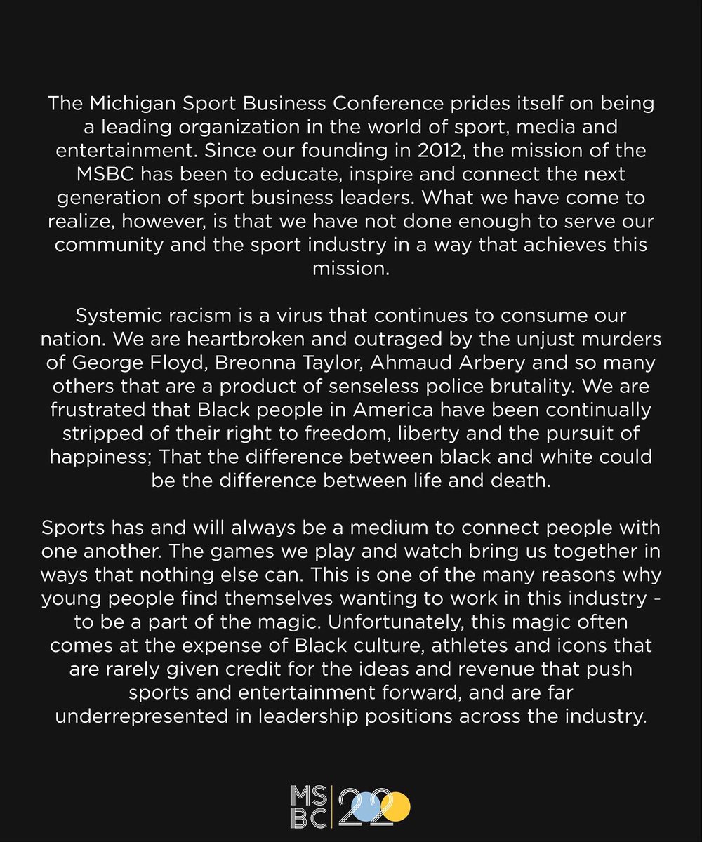 Michigan Sport Business Conference tweet media