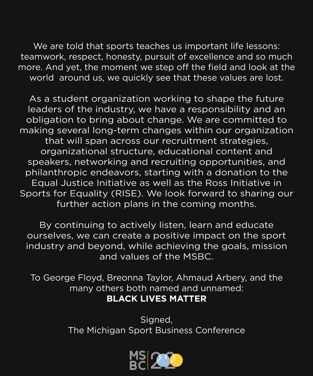 Michigan Sport Business Conference tweet media