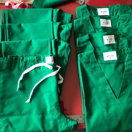<a href="/BrumSAB/">BSAB</a> Dawn, BSAB colleague continuing to show support by making scrubs, aprons, laundry bags etc - thank you key workers for your valued service! <a href="/BhamCityCouncil/">Bham City Council</a> @NHSBSolCCG <a href="/bsmhft/">BSMHFT NHS Mental Health</a> <a href="/BWC_NHS/">BWC NHS Trust</a> <a href="/HWBrum/">Healthwatch Birmingham</a> <a href="/ROHNHSFT/">The Royal Orthopaedic Hospital</a> <a href="/SWBHnhs/">SWB NHS Trust</a> <a href="/uhbtrust/">University Hospitals Birmingham</a> <a href="/WMPolice/">West Midlands Police</a> <a href="/OfficialFTLOS/">fortheloveofscrubs@outlook.com</a>