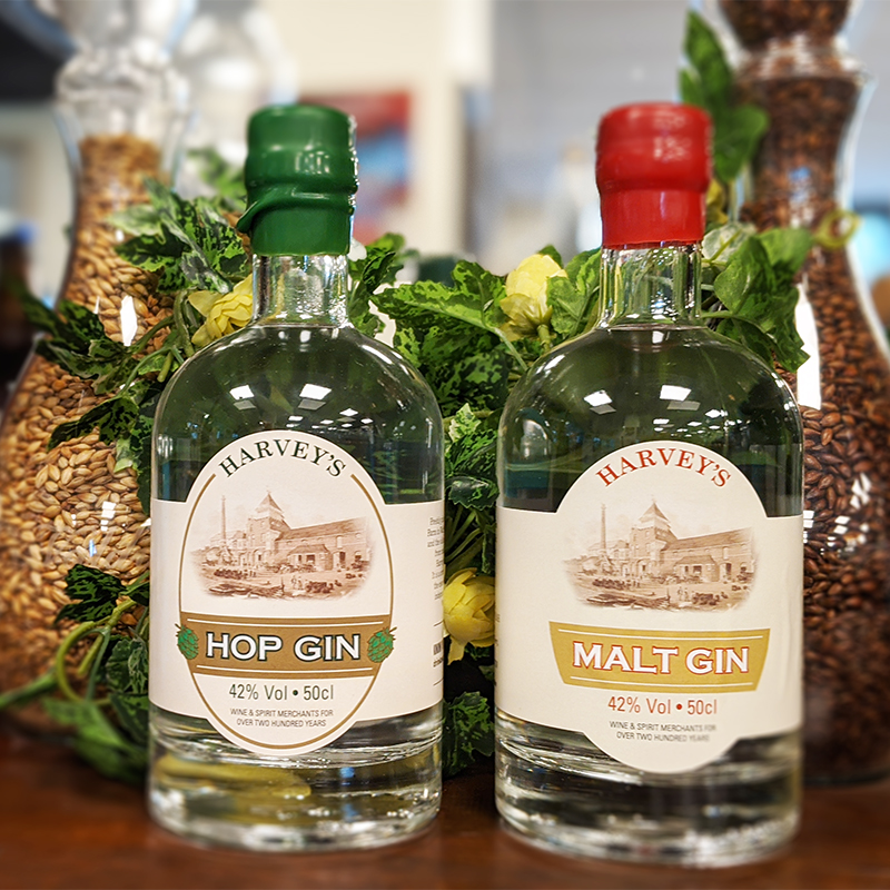 Get in some Harvey's Gins for #WorldGinDay this Saturday!

Fresh Sussex Hops from Little Pell Farm are added to our Hop Gin, &amp; a hopless brew of Elizabethan Ale along with a special blend of botanicals provide the essence of the Malt Gin.🍃🌾🥃

shop.harveys.org.uk/collections/gi… #ginoclock