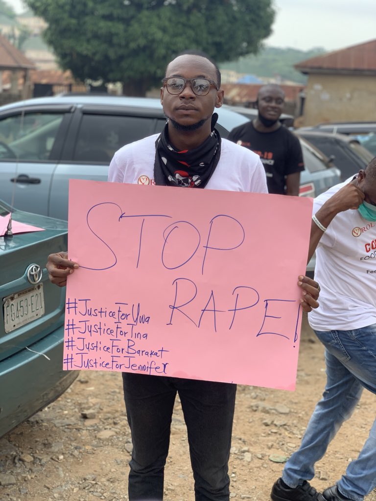 orolfoundation's tweet photo. Heard of “Killing two birds with a stone? 

Since we were getting to the grassroots of the society, we at OROL Youth Empowerment Initiative decided to sensitize residents in the Kpaduma Community about this delicate but growing issue, RAPE! https://t.co/BqzA3zUiTf