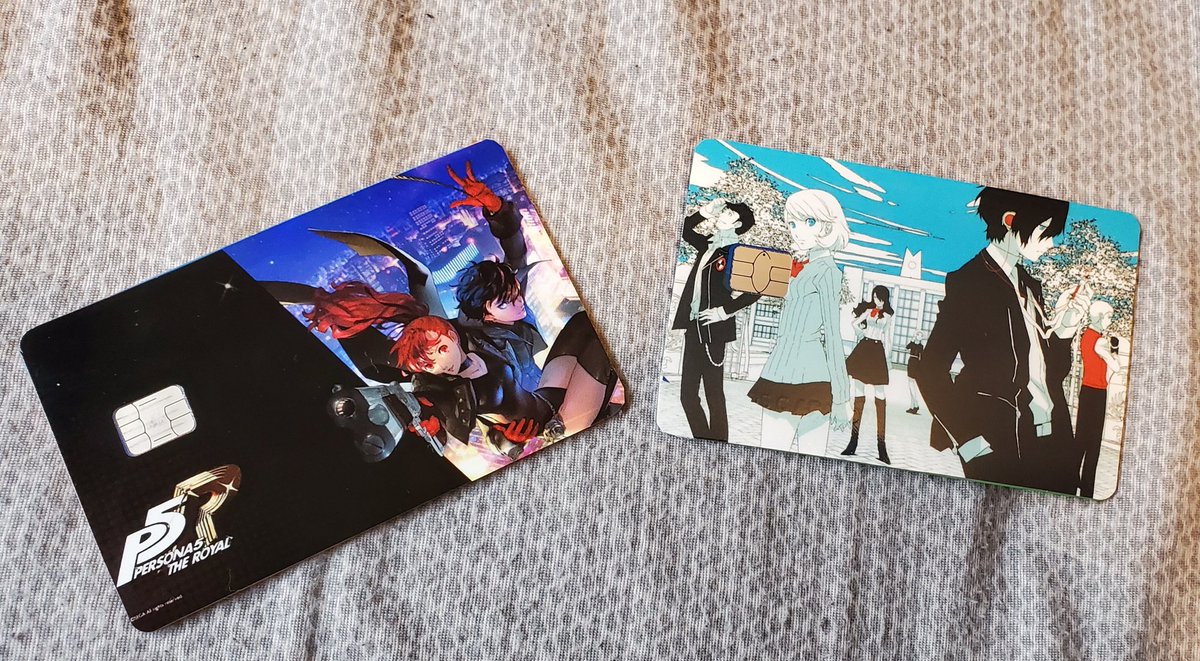 Anime Credit Card Skins - AIA