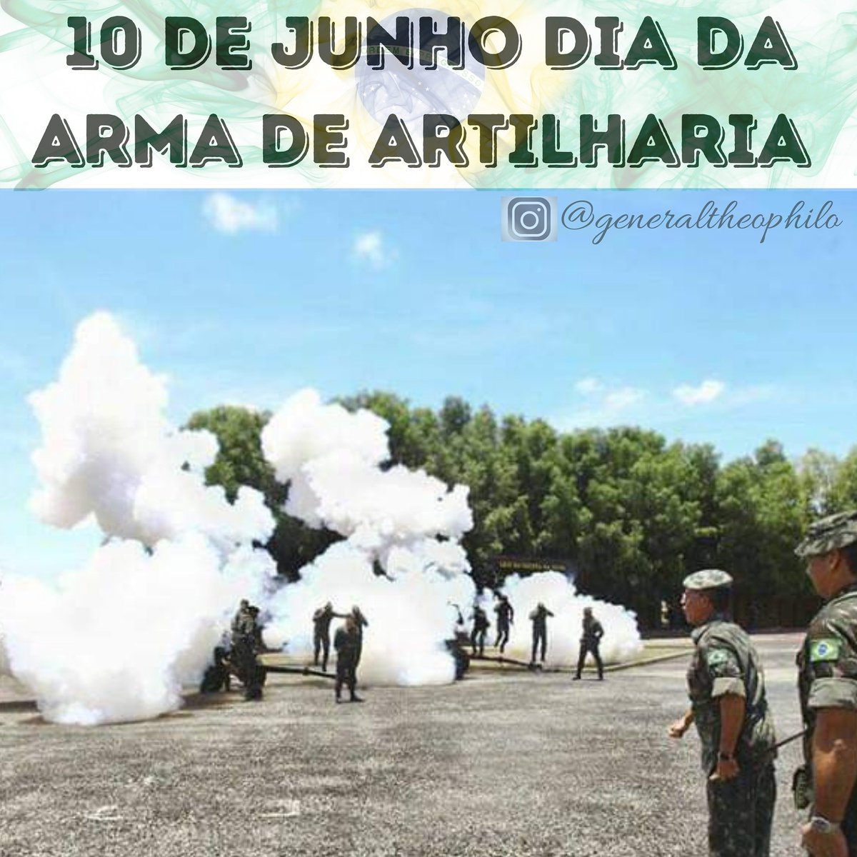 Artilheiros do Brasil, na data em que reverenciamos nosso patrono, que a coragem, a bravura, a perseverança, a disciplina, a lealdade e o patriotismo, sejam os atributos norteadores dos seus espíritos.
A Artilharia é a “Ultima ratio regis”. #Aço #Artilharia