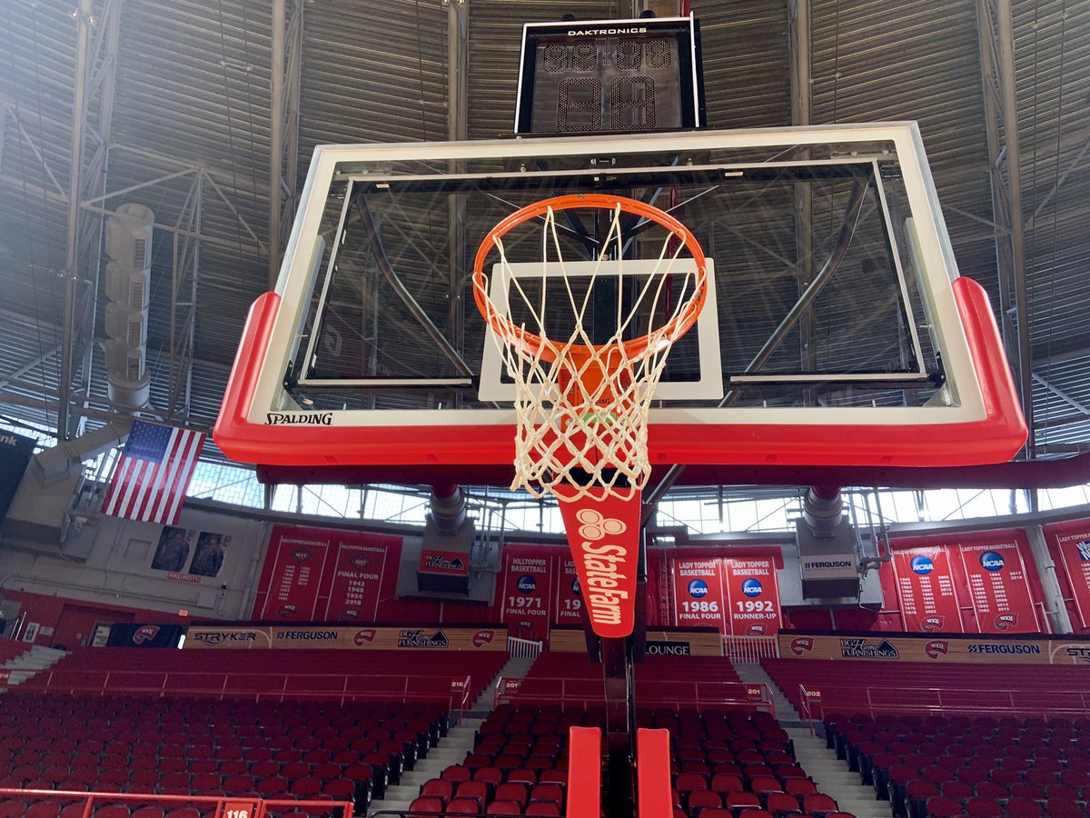 brysonkeltner's tweet photo. While hosting a virtual @wku campus tour today, I snagged these photos because when else will I ever be completely alone in our stadium or arena?
I look forward to the day when they’re full again. Until then, wear your mask, wash your hands, and GO TOPS. https://t.co/sNZYpKyhkL