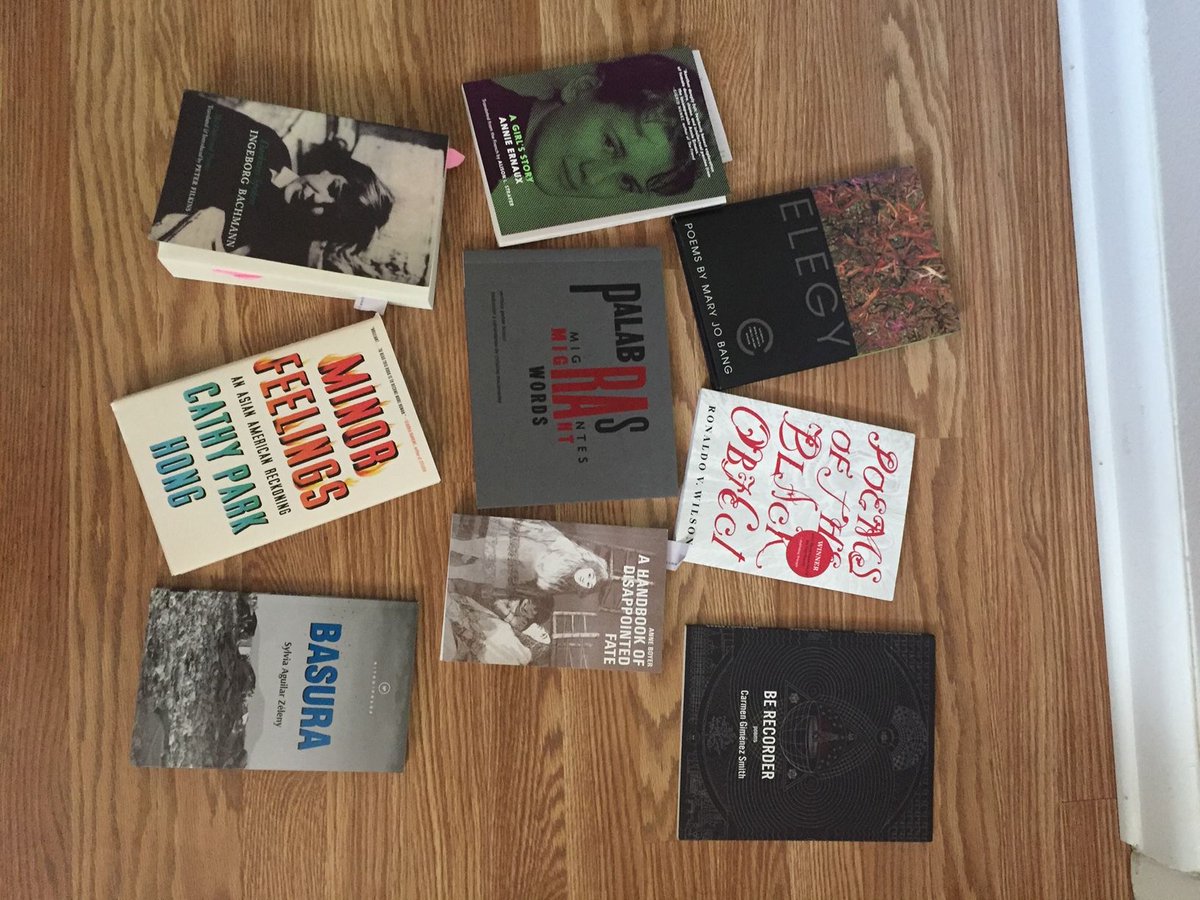 Commonplace Podcast (@commonplacepod) on Twitter photo For #CPGlobalRollCall, Ep61 guest <a href="/MyOtherTongue/">Rosa Alcala</a> messages us from El Paso to say her fams in both TX & NJ are safe & that she’s getting up for earlier for her reading. Listen to Ep88 for her reading from No Delicacies from Darkness Spoken: Collected Poems of #IngeborgBachmann. For #CPGlobalRollCall, Ep61 guest <a href="/MyOtherTongue/">Rosa Alcala</a> messages us from El Paso to say her fams in both TX & NJ are safe & that she’s getting up for earlier for her reading. Listen to Ep88 for her reading from No Delicacies from Darkness Spoken: Collected Poems of #IngeborgBachmann.