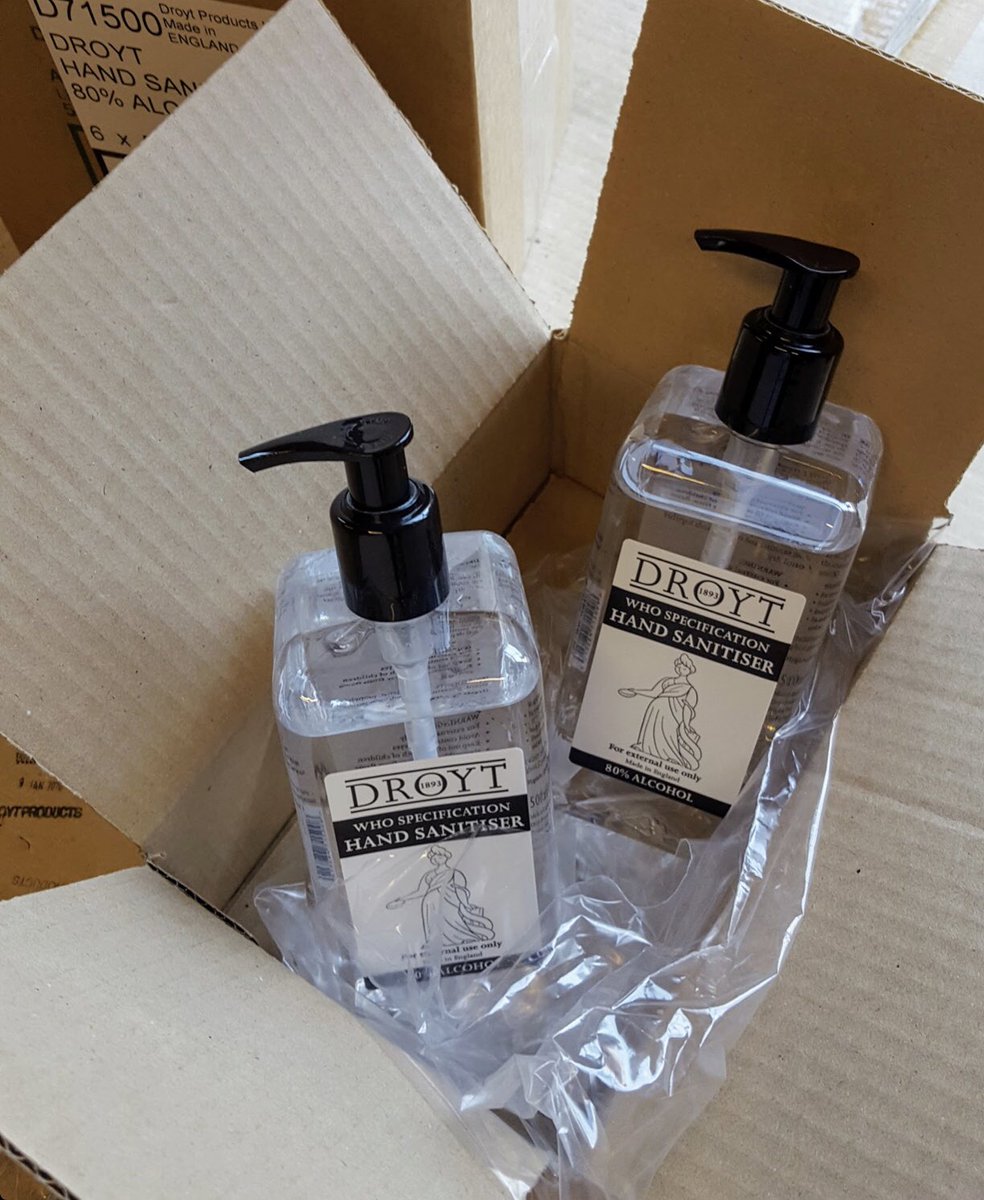 💥 NEW PRODUCT 💥 We are delighted to finally share the news! WHO specification hand sanitiser, 80% alcohol is now available to order from our website 🦠📦🆕 droyt.com/product/droyt-… #handsanitizer #germs #COVID__19 #alcohol