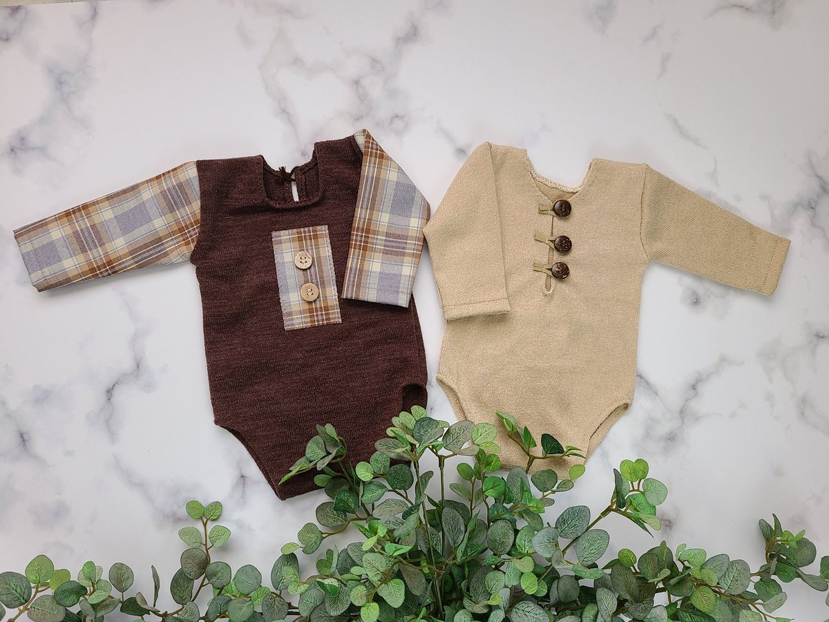 Newborn romper ready to ship 
ketaprops.etsy.com