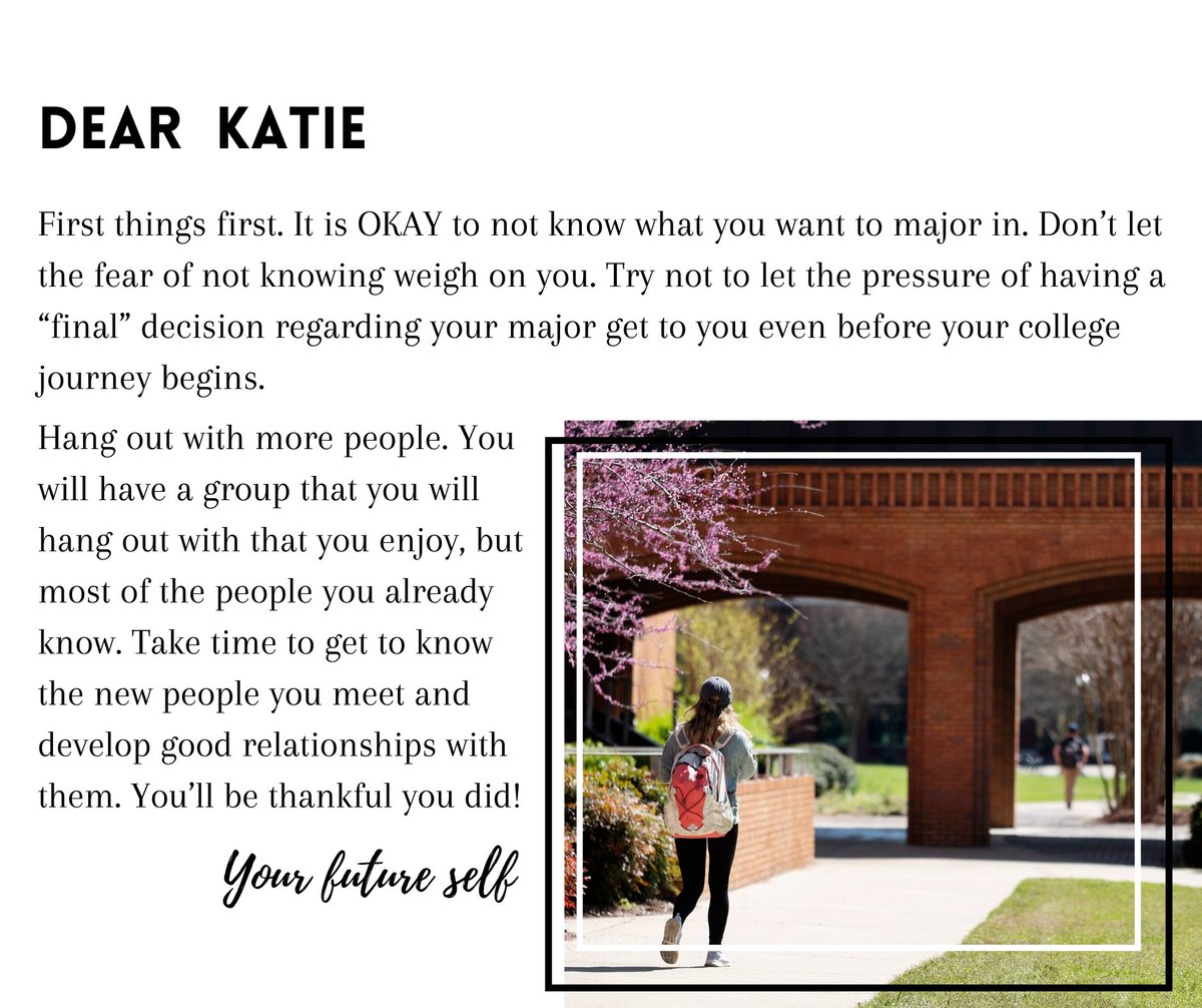 MSStateFamily's tweet photo. All month long we will be posting “Letters to me Freshman Self.” These are from our alumni and have been so fun to read! If you would like to contribute, email us at family@msstate.edu. #fam1ly #msstatefamily #hailstate https://t.co/EucgVhcI8s
