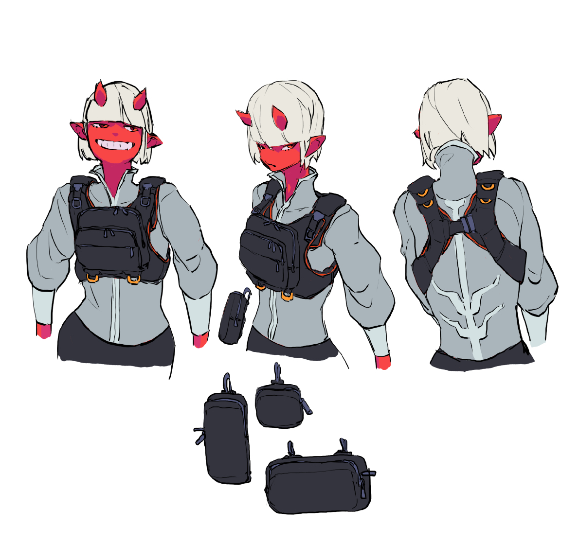 Blueart Four Images Of Blue Demon Teruのイラスト