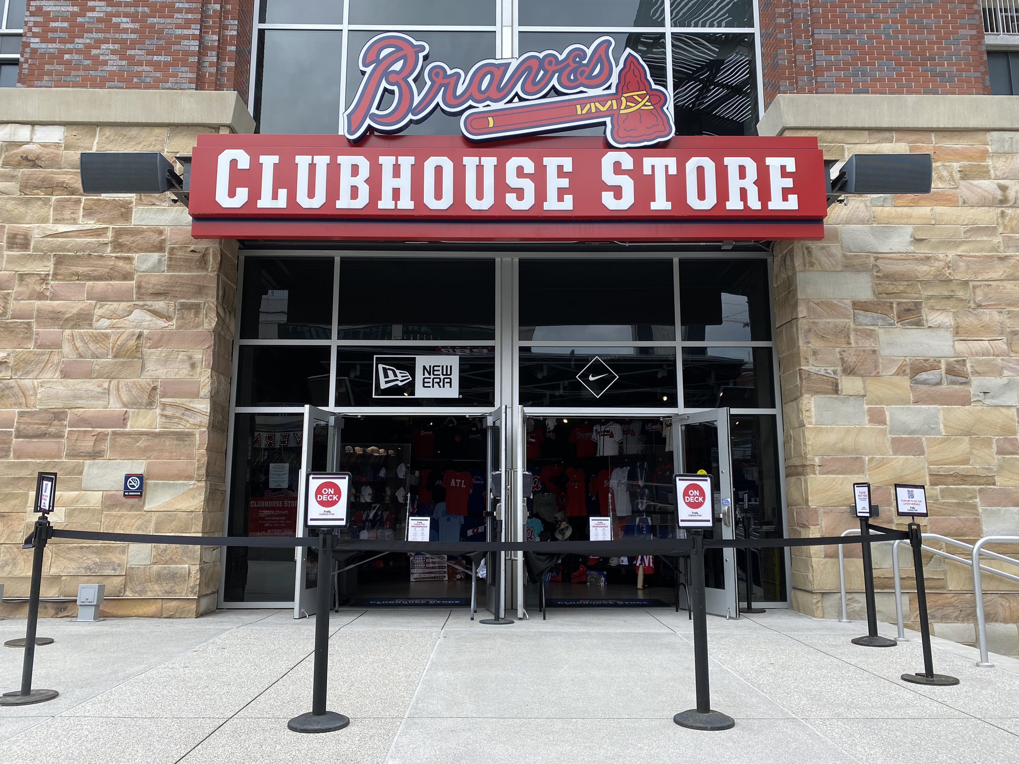 Braves Retail on X: The Braves Clubhouse Store Pop-Up Shop at Truist Park  will be open tomorrow! The full inventory of merchandise is available for  purchase and our staff is available to