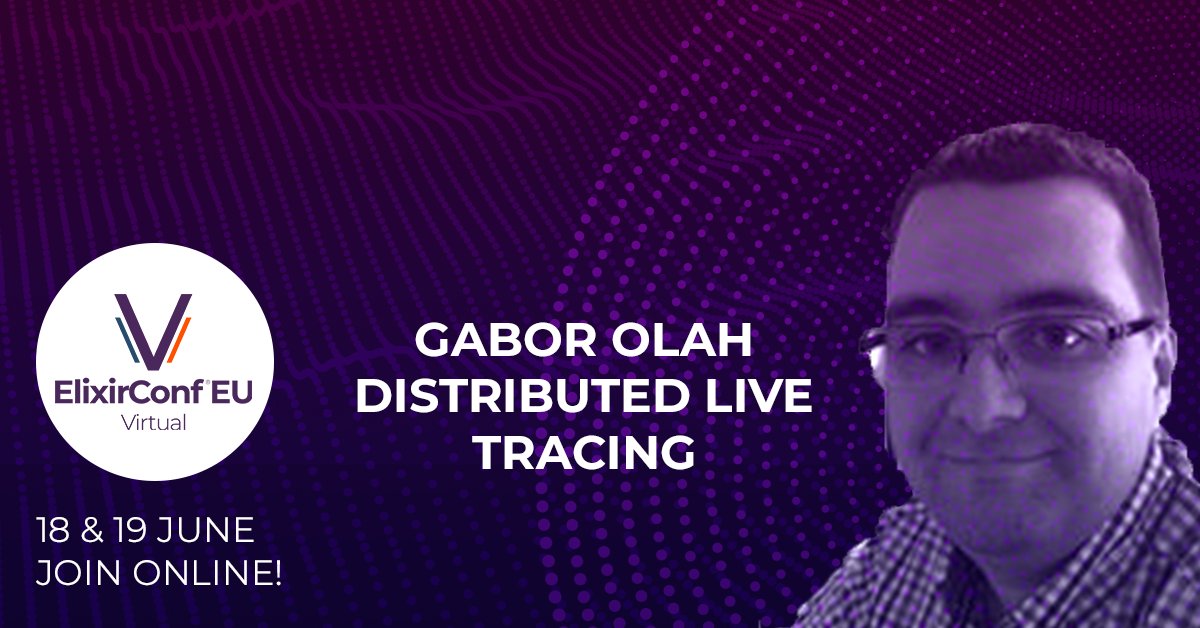 ElixirConfEU's tweet image. Live tracing is one of the most powerful features of the BEAM. Learn how you can use it to improve your development in our tutorial next week. Book your tutorial and ticket combo to get 50% off your conference ticket www2.erlang-solutions.com/livetracingine… #MyElixirStatus #Elixirlang
