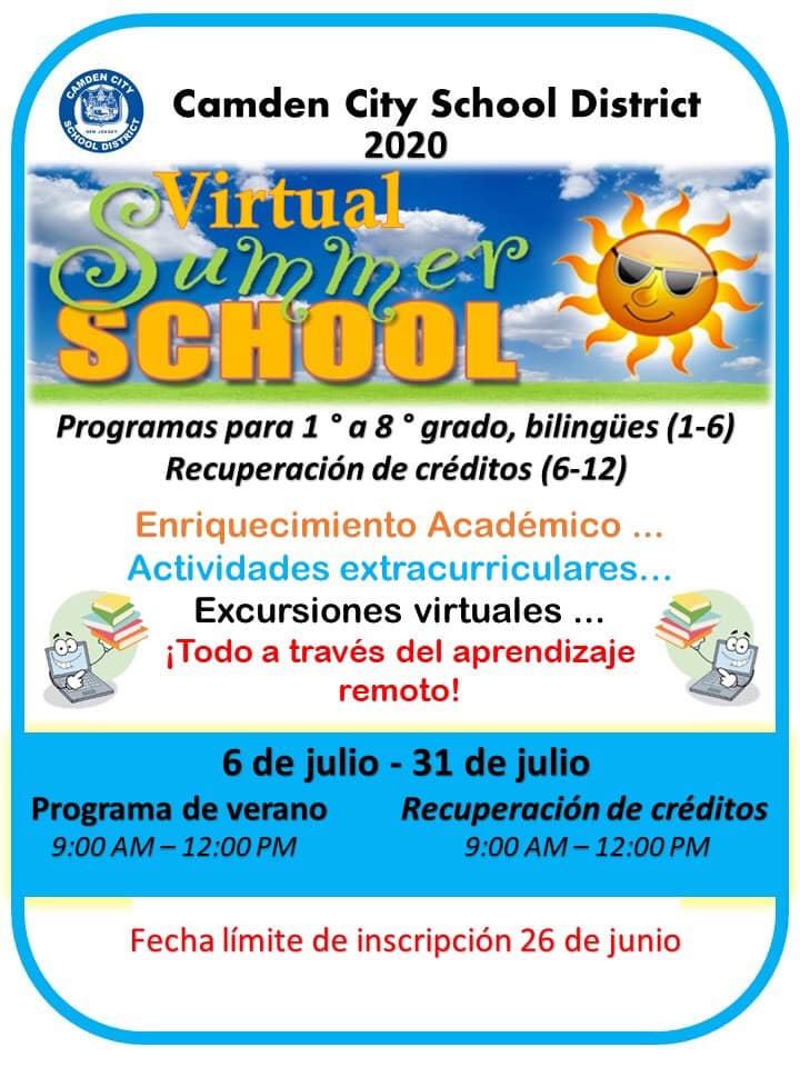 Attention Families: Information on CCSD Virtual Summer School Programs - Click this link to register your child: docs.google.com/forms/d/1y5Dpj…