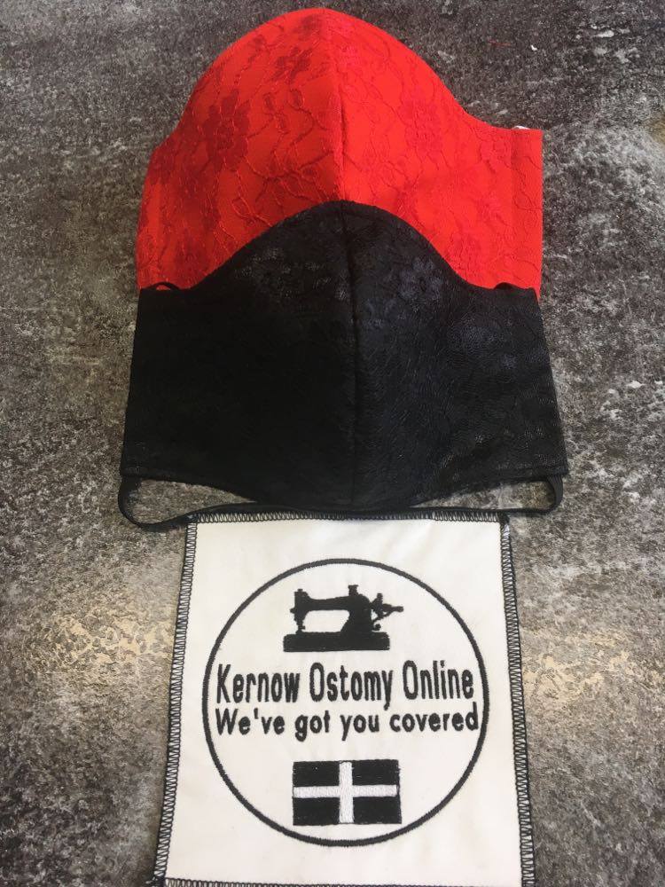 LHBodybeautiful's tweet photo. Another order for a returning customer. includes one of my new black face masks. #facemask #facecovering #protectyourself #protectthenhs #wevegotyoucovered #kernowostomyonline ©Kernow Ostomy Online https://t.co/TeORBe1ALg