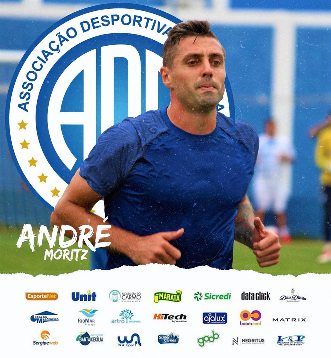 adc_confianca's tweet photo. André Moritz é do Dragão⠀
⠀
Após o anúncio da volta do atacante Ari Moura ao elenco proletário, hoje (10), a diretoria do Confiança anunciou a contratação do meia André Moritz como mais novo reforço azulino para a temporada.⠀
⠀
André é natural de Florianópolis e tem dupla + https://t.co/FG08ZIAaTh
