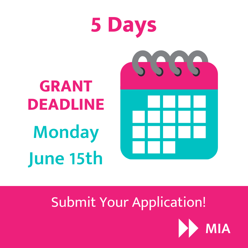 AwesomeMiami's tweet photo. Had an AWESOME Idea this month? The deadline to apply for our June grant is coming up soon! Visit our website at  https://t.co/zuj1onMiPa
to fill out the 5-question application. #awesomefoundationmiami #awesomefoundation #miami #miamifoundation #microgrant #awesome https://t.co/b5W5iK4Y2R