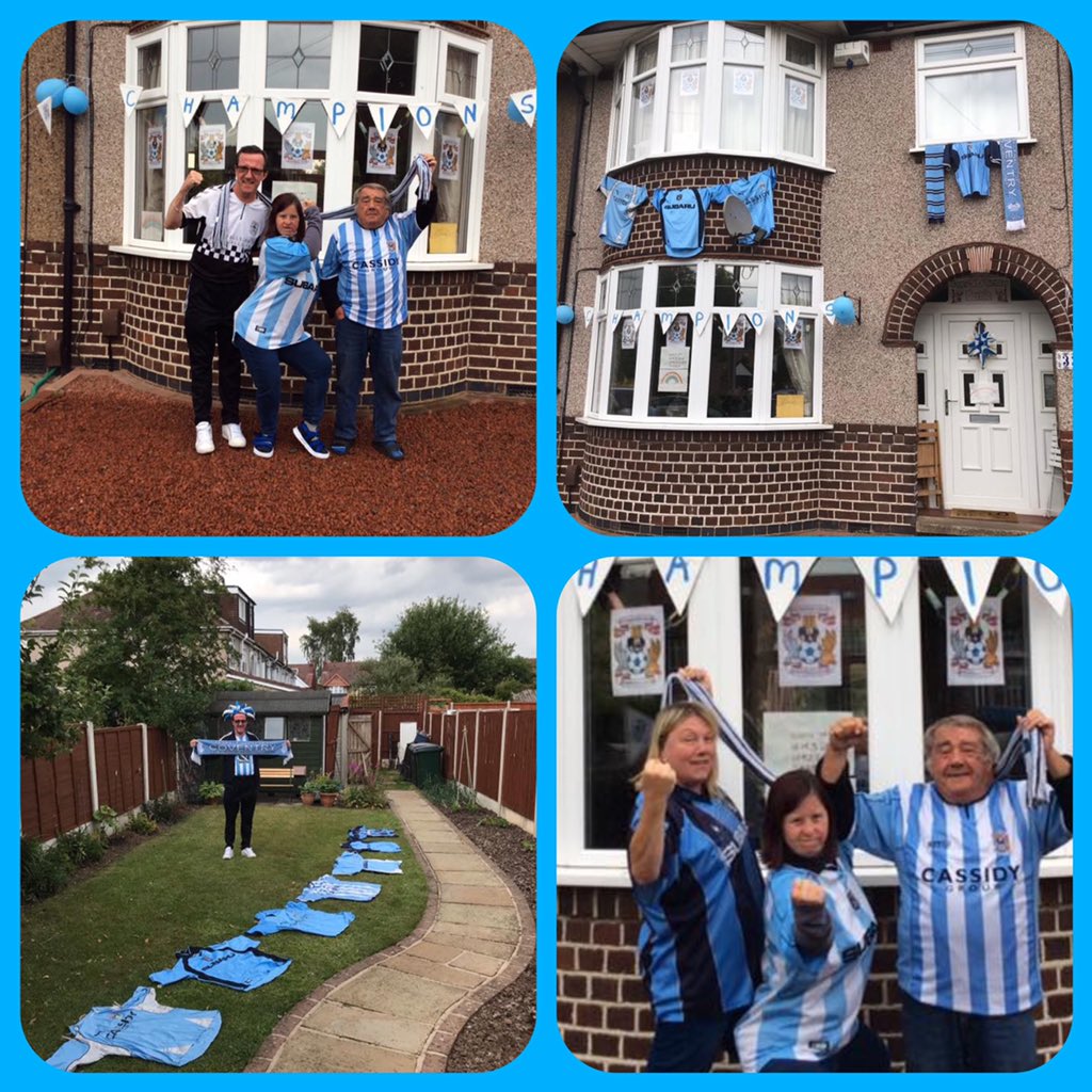 What a great way to celebrate, Kerry &amp; her Shared Lives family are over the moon with CCFC Championship, thats an impressive collection of shirts, Well done City 💙💙💙 <a href="/SharedLivesPlus/">Shared Lives Plus</a>