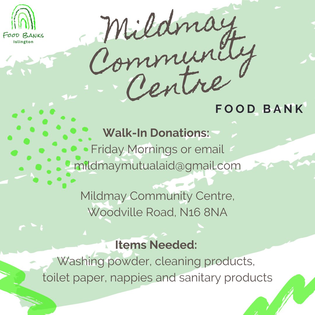 Food Banks Islington tweet media