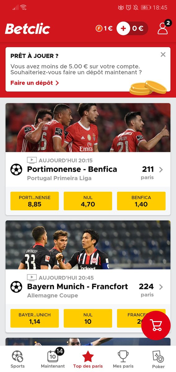 Thibaut468's tweet photo. @Betclic Coup duuuuur https://t.co/084hA8b0Xk