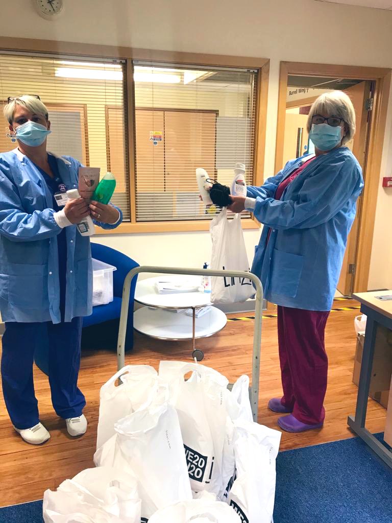 JustMike2K24's tweet photo. Massive thanks goes to #WeCU2020 for donating 500 brilliant goody bags for our staff!

A little but pleased with them as you can see 🎉👏🏻

#thankyounhs #whynotwednesday https://t.co/X2iJe1su9B