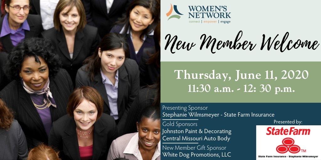 New to Women's Network? A long-time member looking for new ways to take advantage of your membership? Join us tomorrow for a virtual New Member Welcome! 

Register now at columbiamochamber.chambermaster.com/eventregistrat…