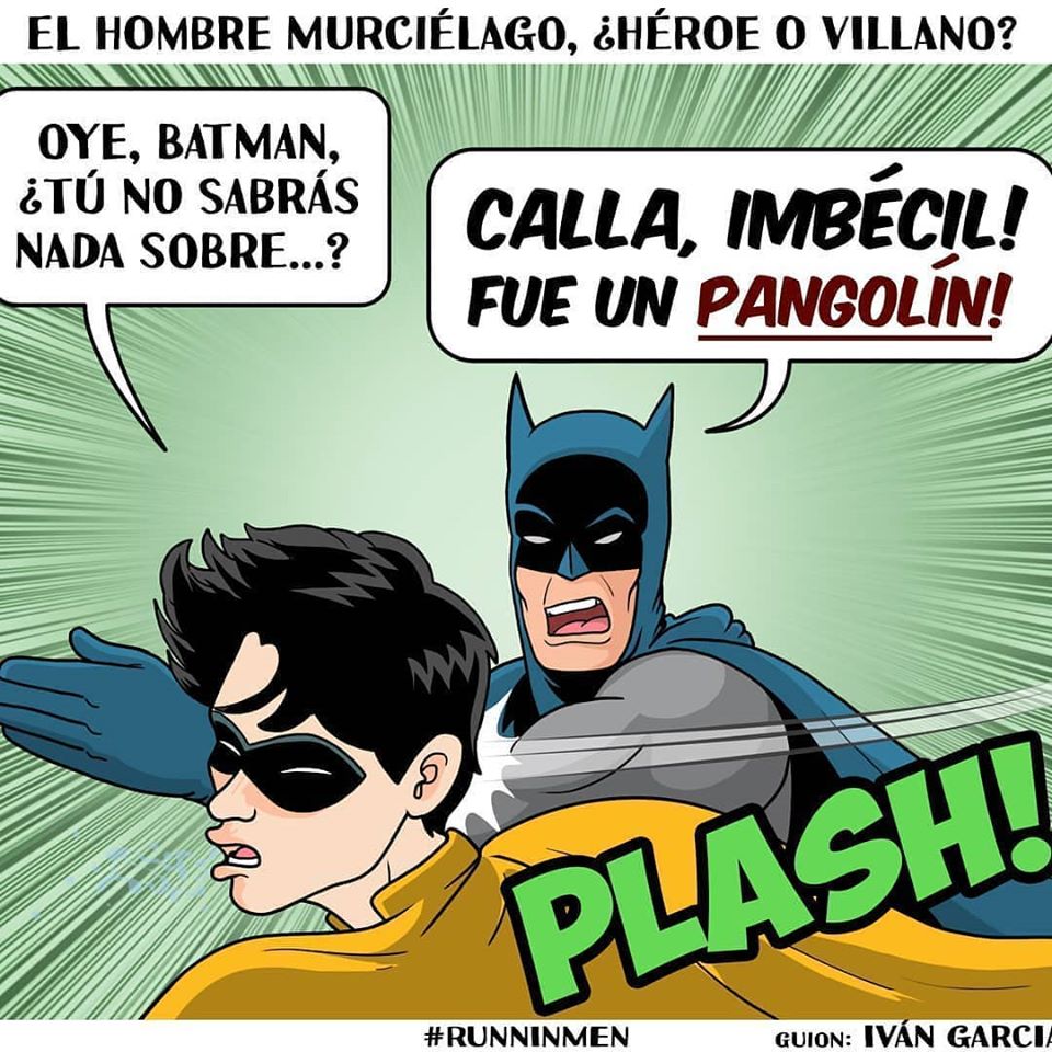 ¿🦇? ¡Vamos, que ya estamos muy cerca del fin de esta situación! By: @RuNNiNmeN