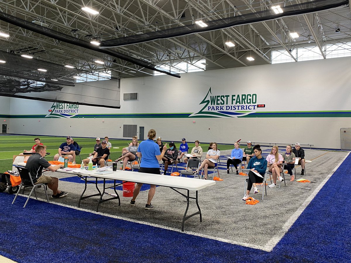 Summer baseball staff completed their training last week and our program kicked off Monday! #getoutandplay #summerfun #playball