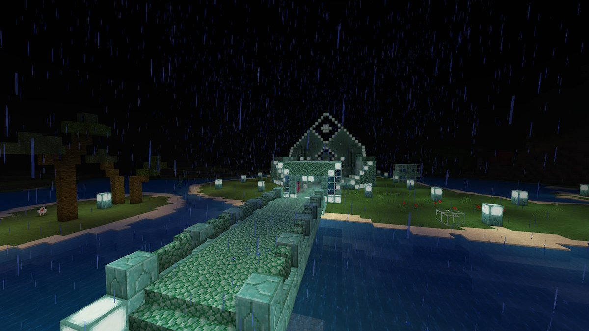 ヨシキ 5億年ぶりにマイクラ ガーディアントラップで余った素材で水族館作ってみた シーランタン使い放題だから ルミナリエばりに光ってる Minecraft マイクラ