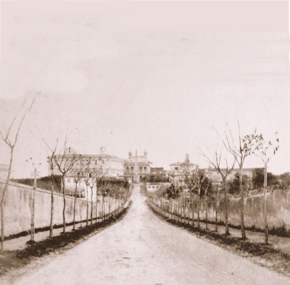 via Merulana a metà 800...una strada di campagna...stile #viacolvento