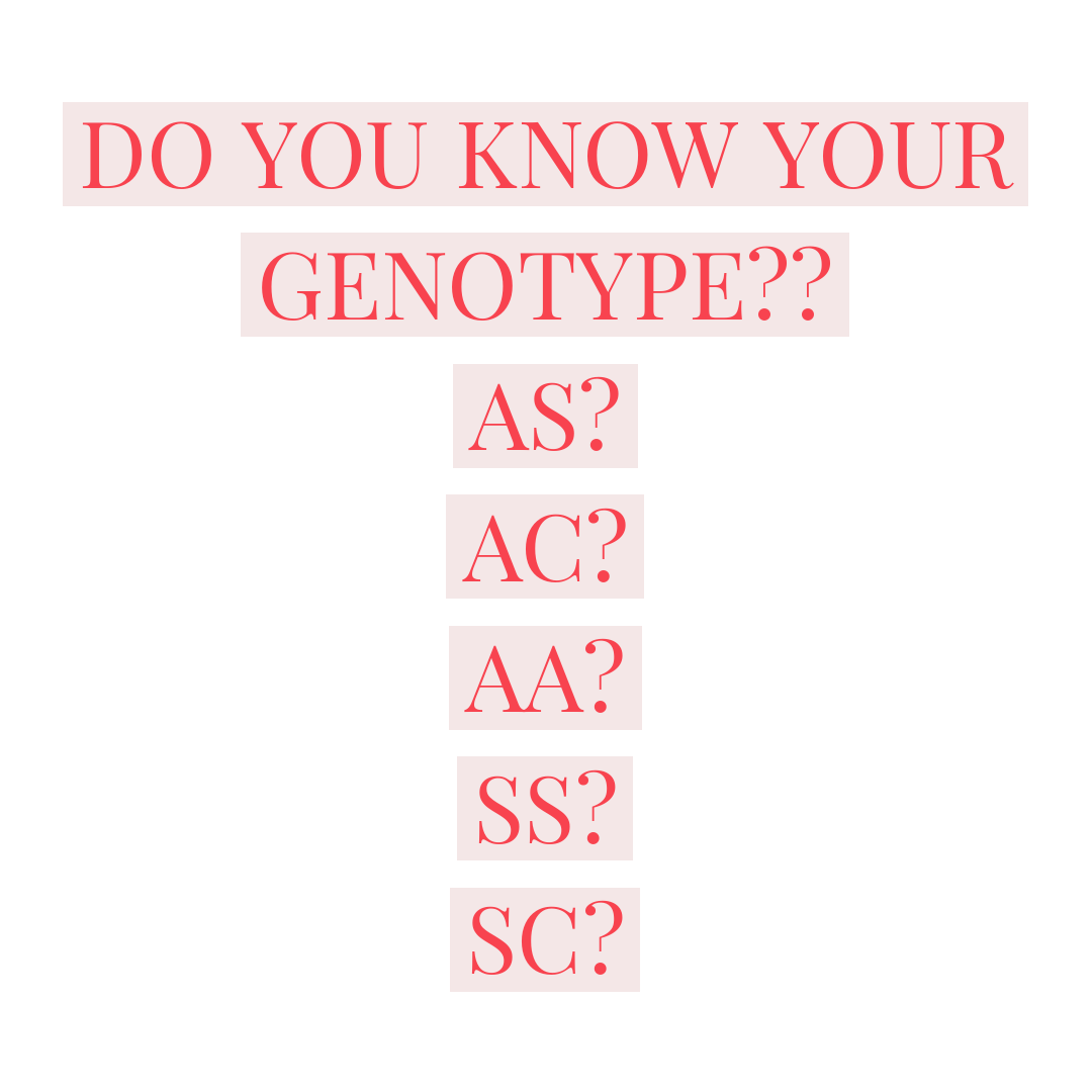 #Doyouknowyourgenotype
Comment below if you do, even with the so much awareness been done some of us do not still know our genotype and it hurts💔💔
#KNOWYOURGENOTYPE