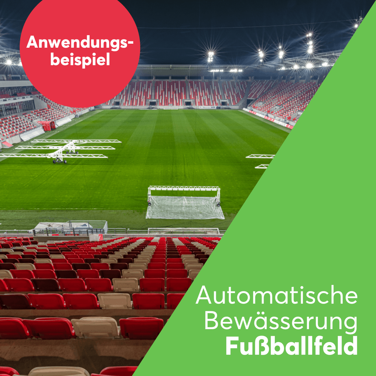 Loxone's tweet image. Die Herausforderung: Bewässerung eines Fußballplatzes 🤔
Die Lösung: Automatische Bewässerung des Fußballplatzes mit Loxone 😉👇🏻

loxone.com/dede/kb/automa…

#Loxone #CreateAutomation #LoxonePartner #LoxoneConfig #Fußballplatz