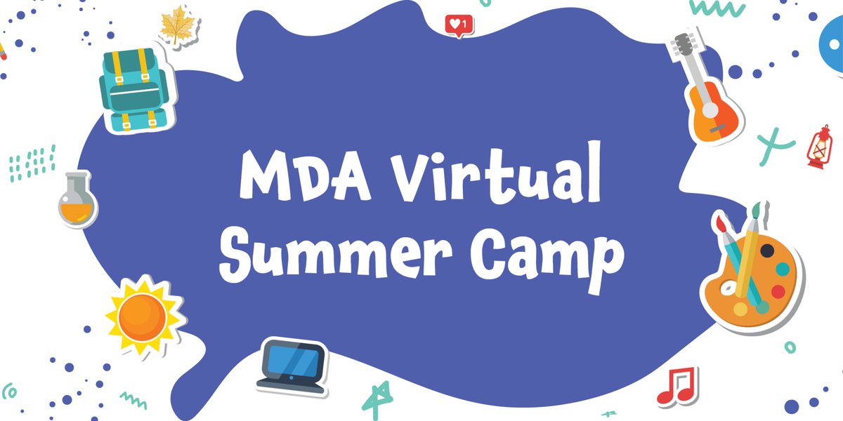#MDA Virtual #SummerCamp registration is officially open! MDA children ages 8 to 17 can sign up for one-week sessions, starting June 22. #AdventureAwaits! bit.ly/MDACamp2020