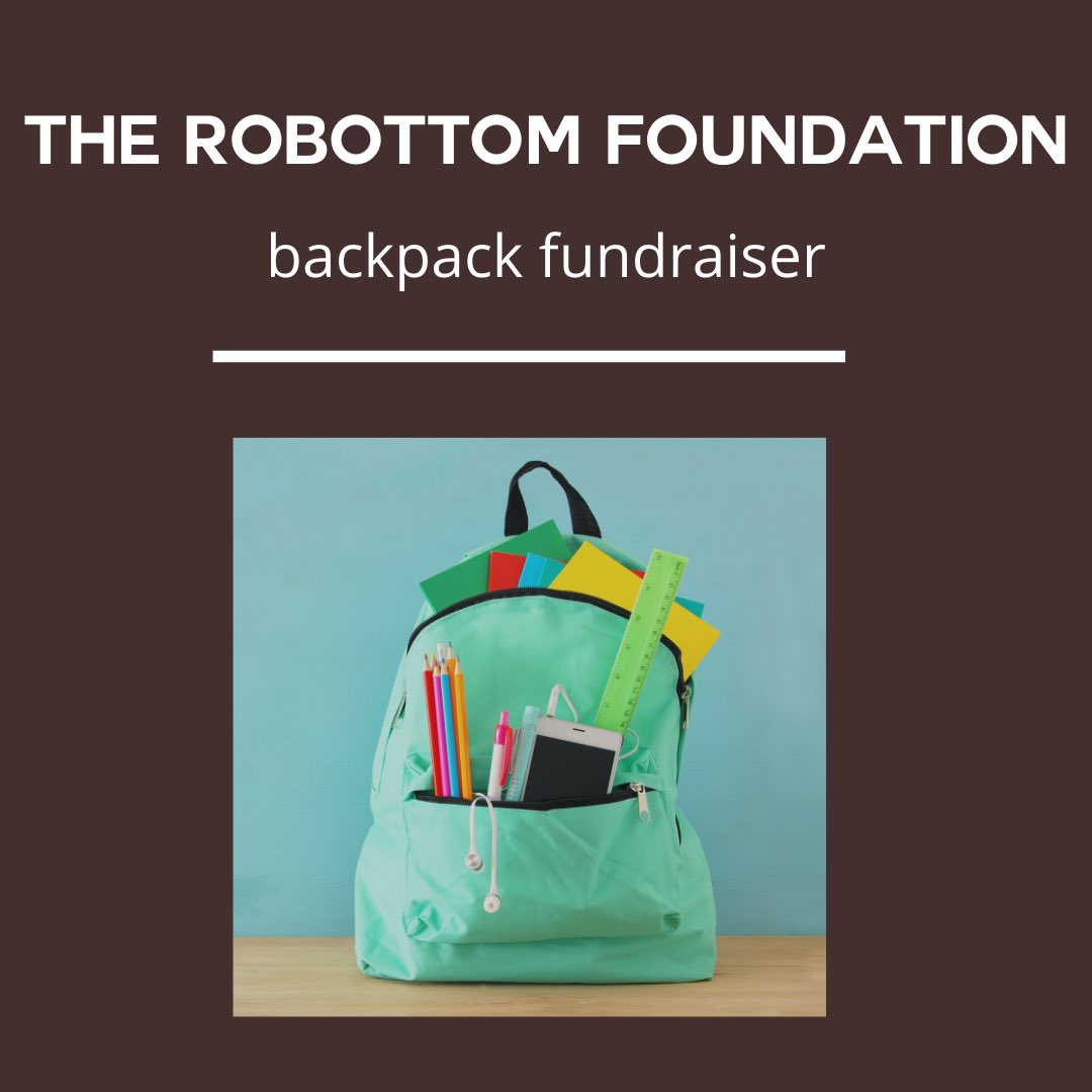 RobottomFound's tweet photo. #Backpacks the Gift that Keeps Giving! #Didyouknow 264 million #children don't get the chance to go to school?  Last year we gave away 20 backpacks to economically disadvantaged youth. Please consider a donation?!

#robottomfoundation #educateengageexemplify #donate #help1child https://t.co/FcNF0Y3H1u