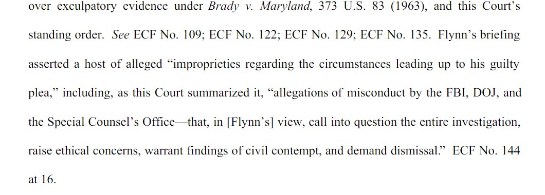 Unless Sidney Powell is lying (she is not!) then her filings show us there is sealed eidence that those improprieties did occur. Including a secret 'lawyers' agreement' between Covington & Van Grack to conceal the terms of the plea deal from the court.