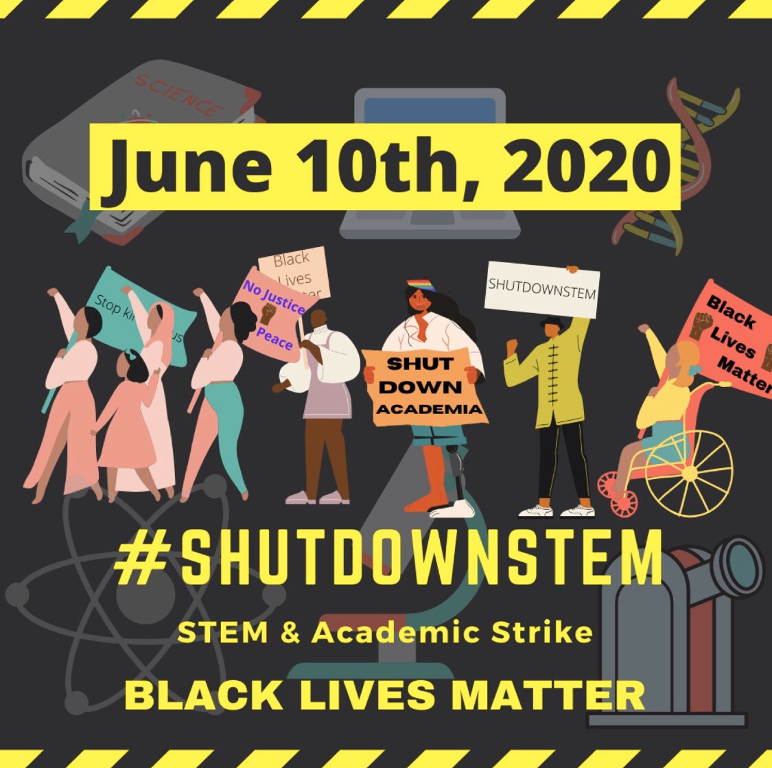 It’s IMPERATIVE to have the conversation. #ShutDownSTEM &amp; #ShutDownAcademia is an opportunity to really talk and learn about the true state of things.
Scientists and academics are said to be seekers of truth.
This IS the truth about #racism in your labs, classrooms, conferences.