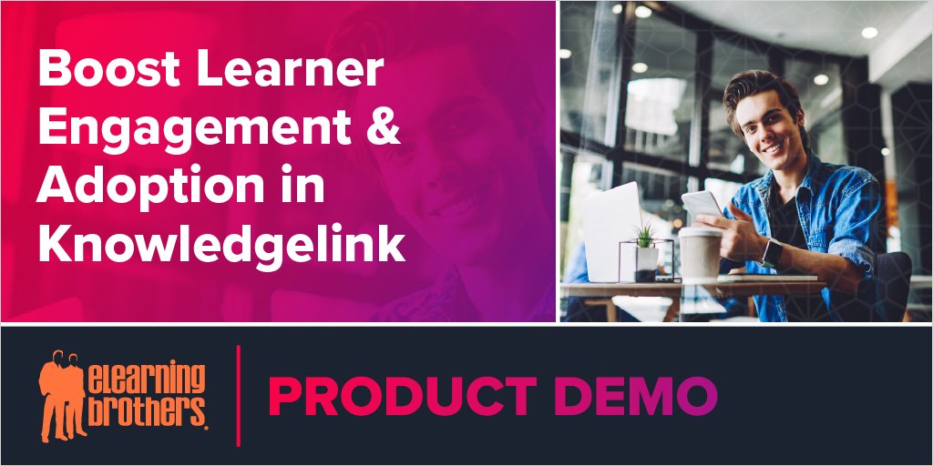 ELBlearning's tweet image. TOMORROW (June 11th) 11AM MDT
We think #Knowledgelink #LMS is super cool, and we&apos;re confidant you&apos;ll think so too. Check out this #webinar with Peter and Jon where they&apos;ll show you what makes it stand out in the crowd.
hubs.ly/H0rlPVX0
