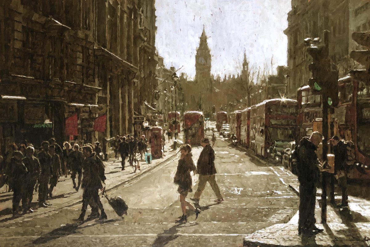 tonykarpinski's tweet photo. Oil painting London https://t.co/5KGYhymm4g