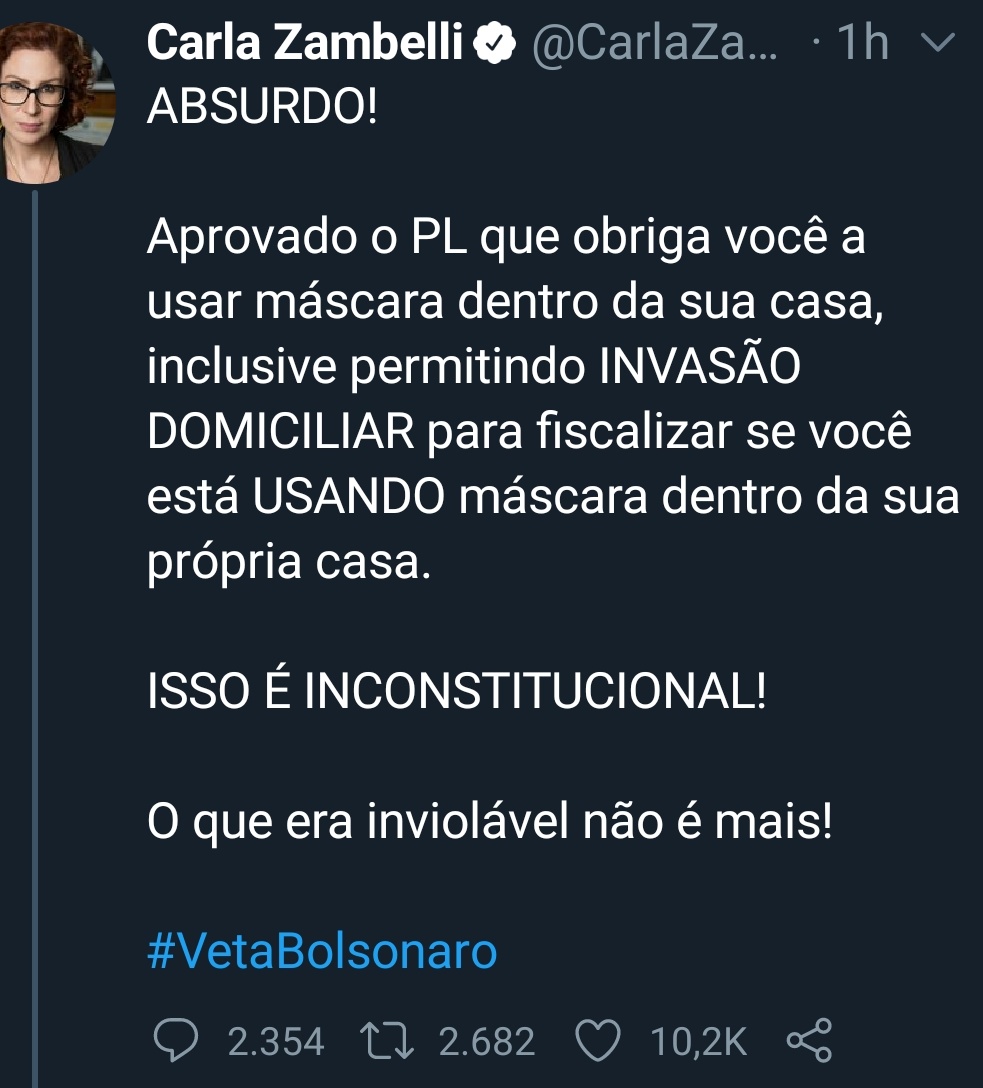 tesoureiros's tweet image. Bolsonaristas 🤝 Novo

Interpretação freestyle da lei