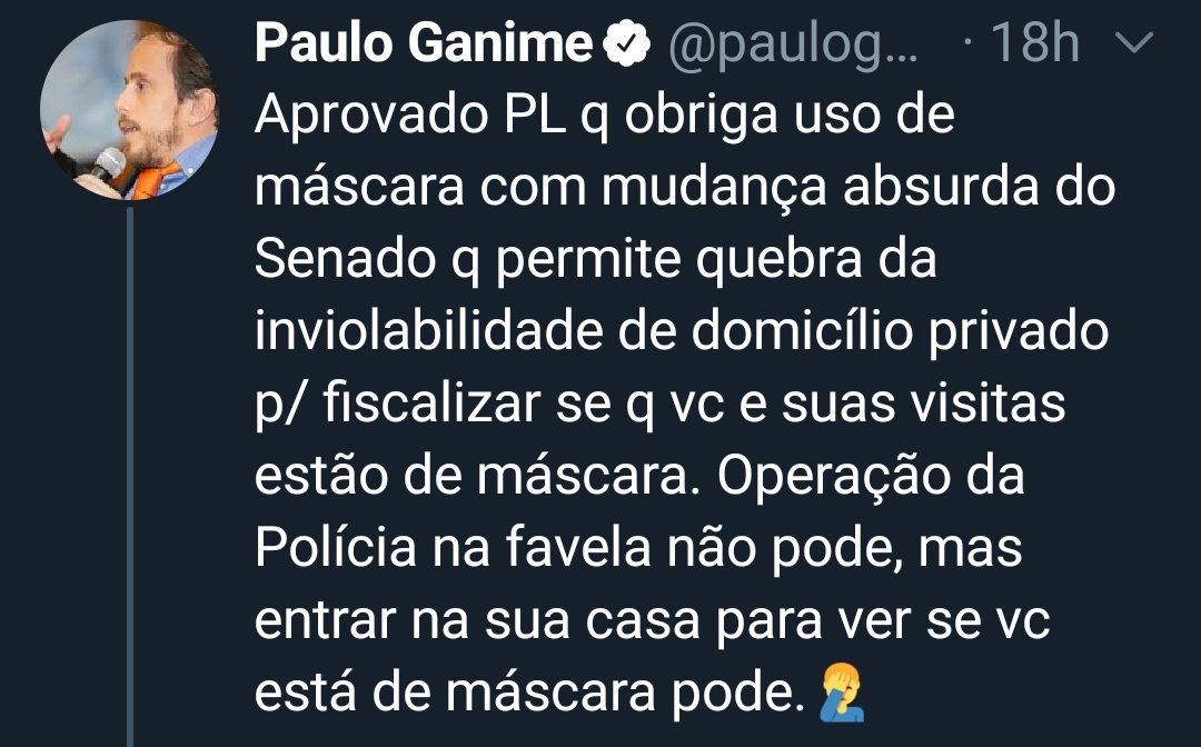 tesoureiros's tweet image. Bolsonaristas 🤝 Novo

Interpretação freestyle da lei