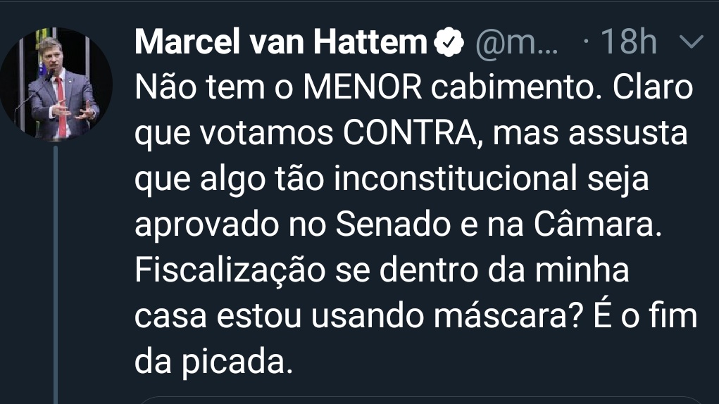 tesoureiros's tweet image. Bolsonaristas 🤝 Novo

Interpretação freestyle da lei