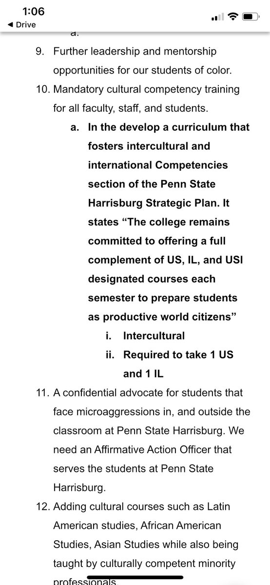 TheeMahoganyHon's tweet photo. I’m still pissed how penn state going to steal our list of demands and pass it off as they came up with them .... like y’all baffling the fuck out of me these past two weeks #WeAint https://t.co/vGqzXBspl7