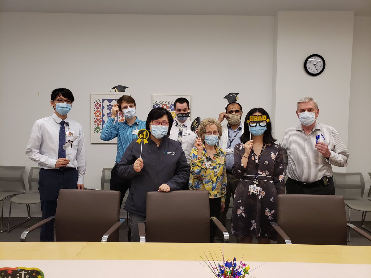 A small ceremony for our graduating physics residents @ouyang_zi <a href="/TianjunMa/">Tianjun</a> and <a href="/DrKuzmin/">Gleb Kuzmin</a>. Congratulations!