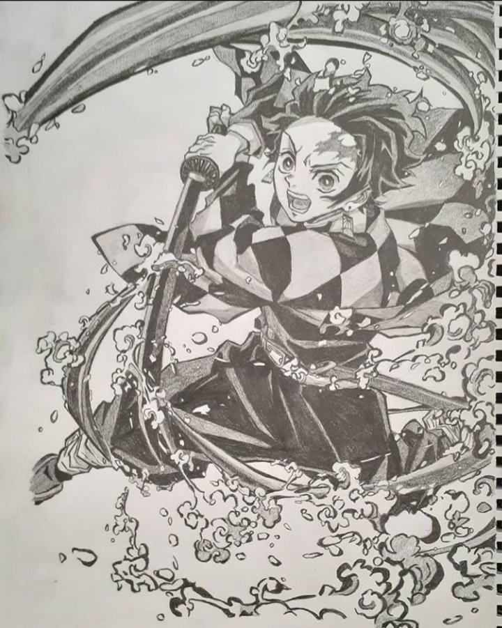 Featured image of post The Best 12 Tanjiro Drawing Pencil