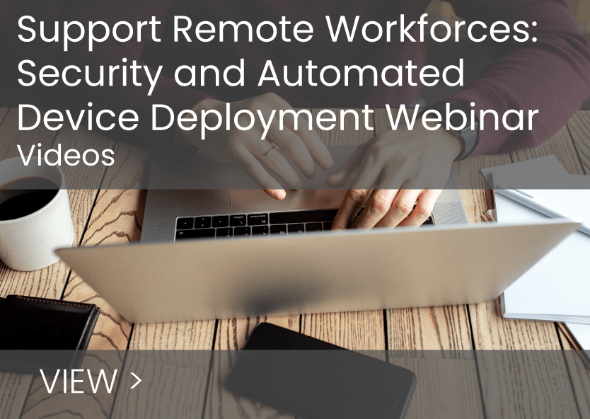 MobileSSInc's tweet image. Have you automated device deployment to your remote workers? Check out our latest webinar to learn how you can securely enable work from home employees: buff.ly/2RZxHU8
#mobiledevices #devicedeployment #automation #MDM #UEM #Mobiledevicemanagement #remoteworkers #security